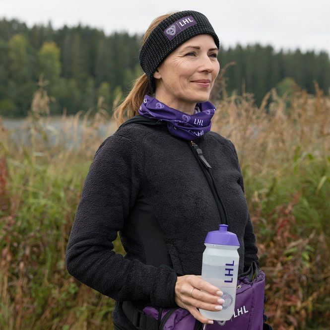 Hovedbilde LHL Refleks pannebånd Svart